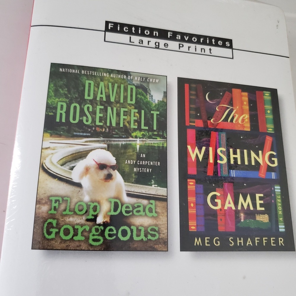 Readers Digest Large Print 2025 Vol 3 Flop Dead Gorgeous The Wishing Game NEW